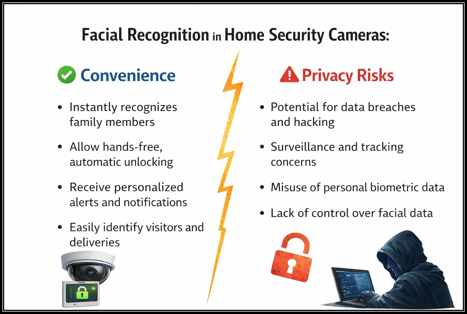 Facial Recognition in Home Security Cameras