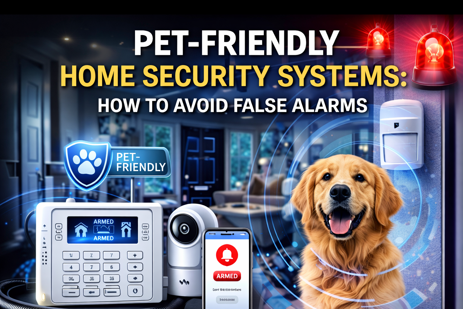 Pet-Friendly Home Security Systems: How to Avoid False Alarms