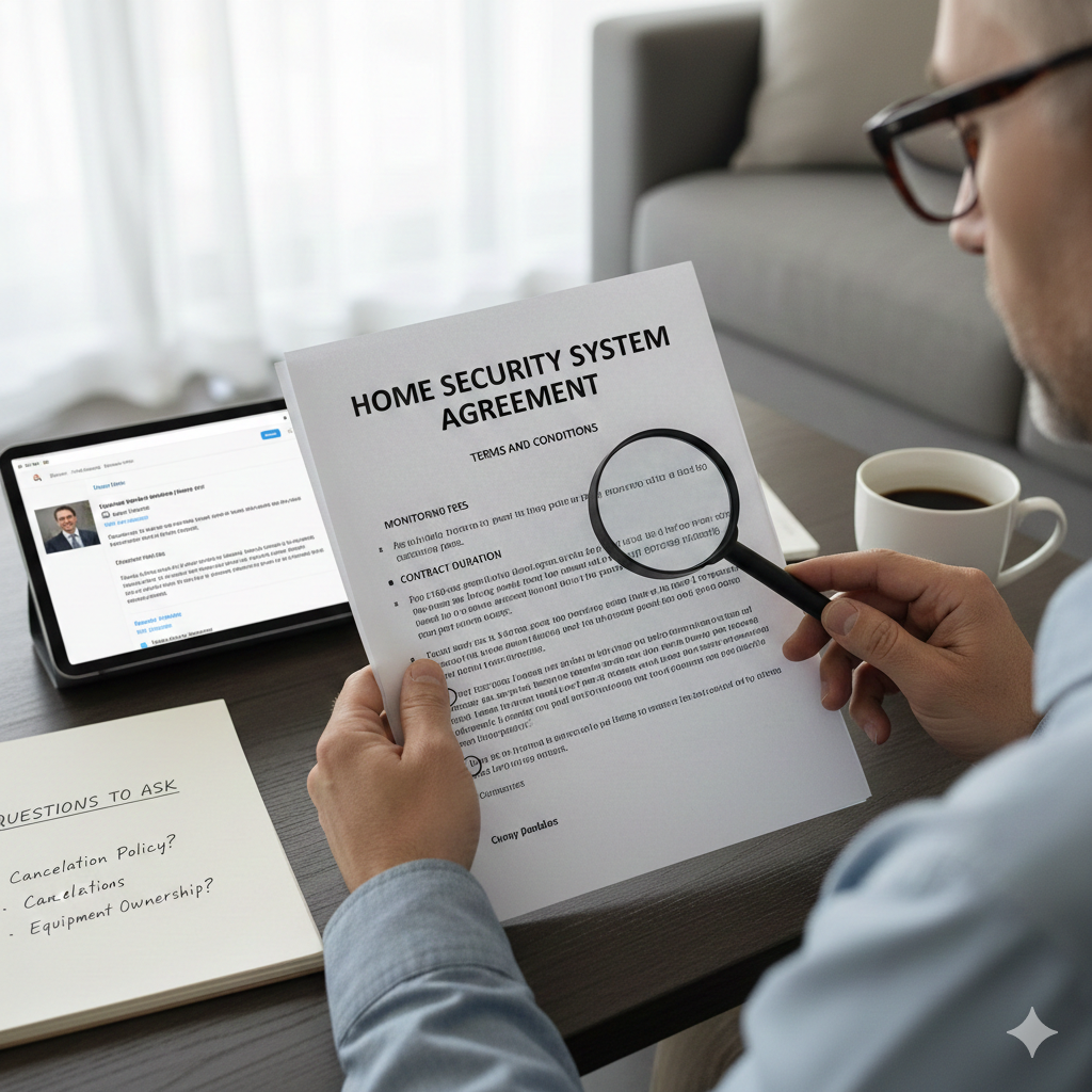 How to Read & Understand Home Security System Contracts Before Signing Up